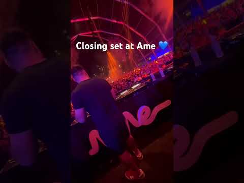 Closing set at @AmeClubTV was special 💙