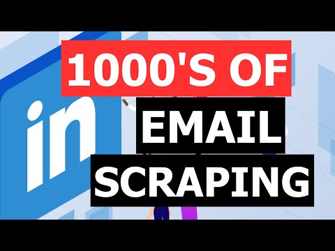 Scrape LinkedIn | Extract Emails from LinkedIn Profiles | Email Scraping