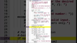 a simple calculator in Python that #python #pythonprogramming