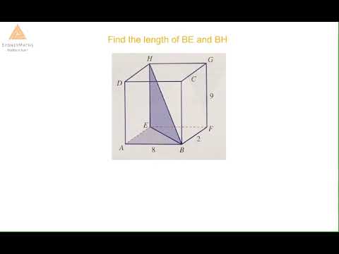 Pythagoras theorem for measuring 3 dimensional objects