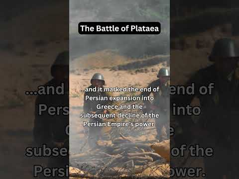 The Battle of Plataea: The Final Blow to the Persian Invasion🔥