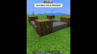 Fun thing to do in minecraft when you're bored.🔥🤯😂🔥. #shorts #minecraft