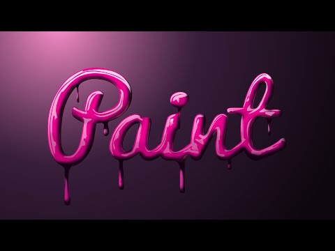 How to make melting paint on letters | Adobe Illustrator 2021