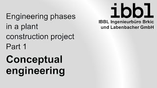 Engineering phases in plant construction - requirement management and conceptual engineering