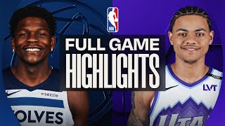 TIMBERWOLVES at JAZZ | FULL GAME HIGHLIGHTS | January 20, 2026