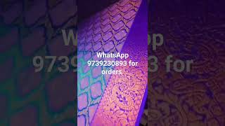 Dharmavaram Nikki kalrani based triple shade Semi silk Sarees*🌞 #ytchannel #engagement #wedding