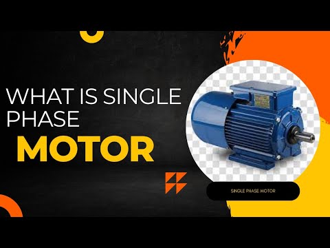 WHAT IS SINGLE PHASE  MOTOR #trainding