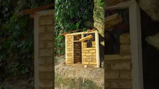 P 2 #smartbuild #woodscraft #viralshorts #house #hardwork