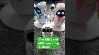 The Eilik's and AIBI have a Bug problem #shorts #eilik #eilikrobot #aibipocketrobot #aibi