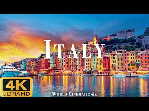 ITALY 4K ULTRA HD [60FPS] - Beautiful Nature Scenes With Inspiring Music - World Cinematic
