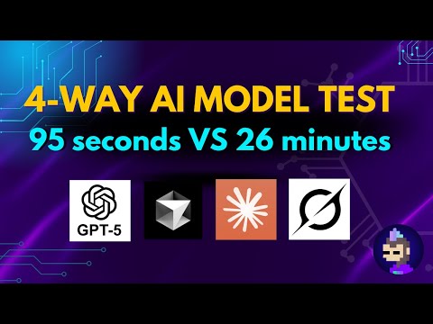 GPT-5 Codex vs Claude Sonnet 4.5 vs Grok Code vs Composer (Speed Test)