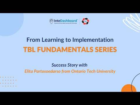 TBL Fundamentals Series Success Story: Elita Partosoedarso