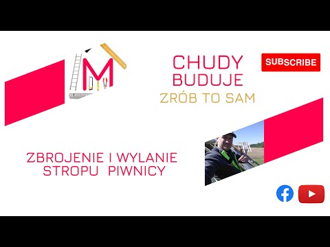 Budowa domu | Fundamenty i piwnica vol.3 | Strop piwnicy | #budowaamatora #budowadomu #zróbtosam