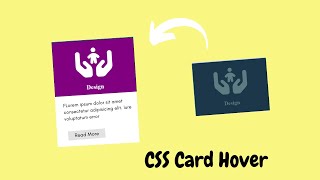 Card hover effect  html,css / Easy to code