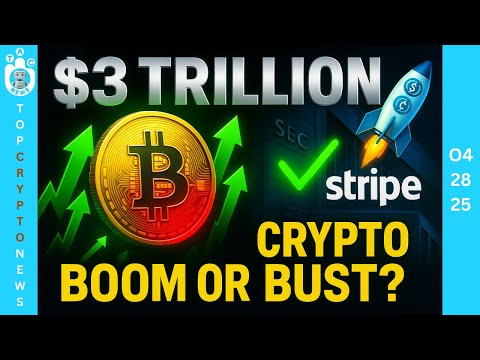 🚀 Crypto Market Nears $3 Trillion | Bitcoin Dips, ETF Surge, SEC Shift & Stripe's Big Crypto Move!