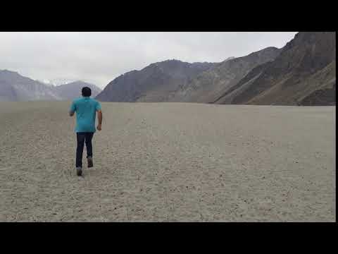 I run off into the desert at Hunder