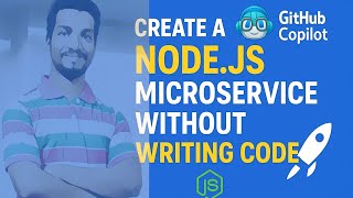 How I Built a Node.js Microservice with AI (GitHub Copilot Magic!) #githubcopilot #ai #nodejs