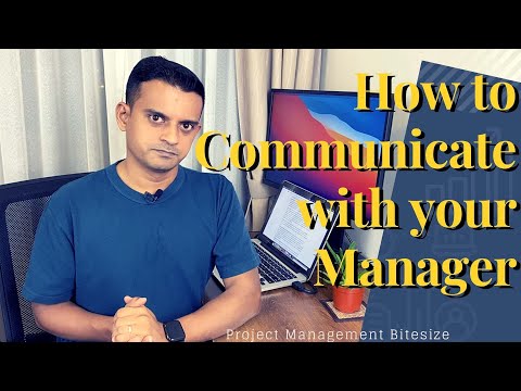 How to communicate with your Manager