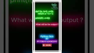 Test Your #Python Knowledge 🐍 | #shortvideo #shorts #ytshorts #viralvideo