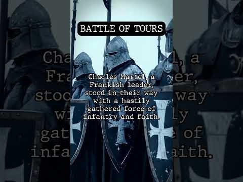 Tours 732: Charles Martel’s Legendary Victory Against the Umayyads ⚔️🛡️