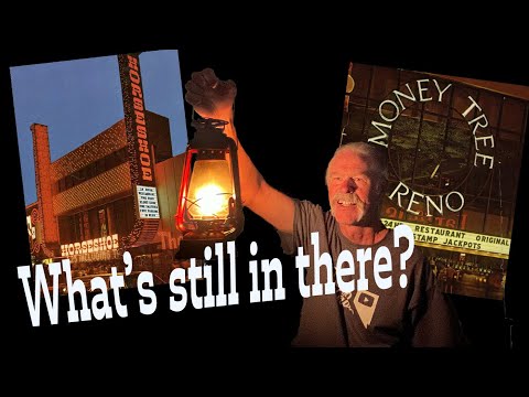 Let's GO INSIDE two historic buildings in downtown Reno, Nevada that were once major casinos!