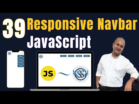 39 - Responsive Navbar in JavaScript | Less than 15 mins | Satyaansh Softech Pvt. Ltd.