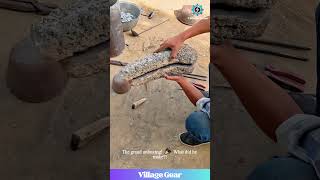 He Made a GIANT Spoon Out of Liquid Metal and Sand?! 🤯 My Brain is Impressed! #metal #coolstuff