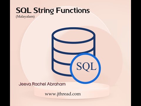 SQL String Functions(Malayalam)