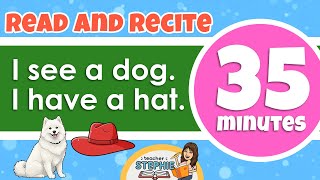 Compilation | Reading Practice for Kids | Read and Recite | PreK, Kindergarten, 1st Grade