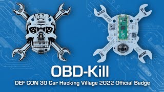 #Defcon 30 Car Hacking Village Official Badge
