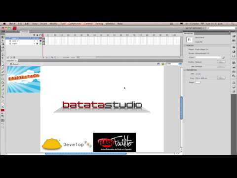 Flash CS3 & CS4: Diseñar Logo Personal - Parte 1
