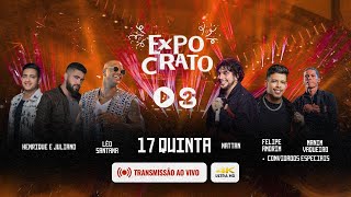 5° DIA DE EXPOCRATO - 17/07/2025 (🔴AO VIVO)
