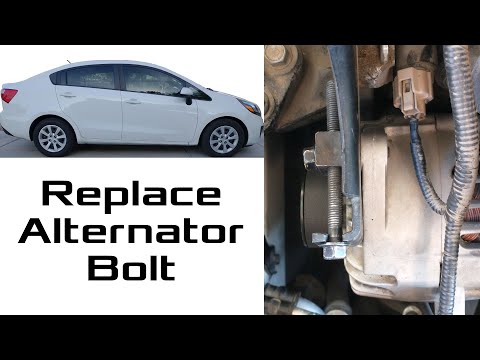 Alternator Replacement - 2013 Kia Rio