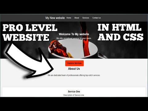 How to make pro level website in html and css / commmercial website banane ka tarika in html and css