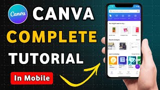 Canva Tutorial | Canva Tutorial For Beginners | How To Use Canva App | Canva Tutorial 2024
