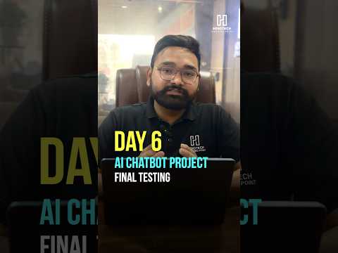 Final Day of our 6-Day AI Project Series | Hindtech Lucknow #flutter #aichatbot #aiprojects #gemini