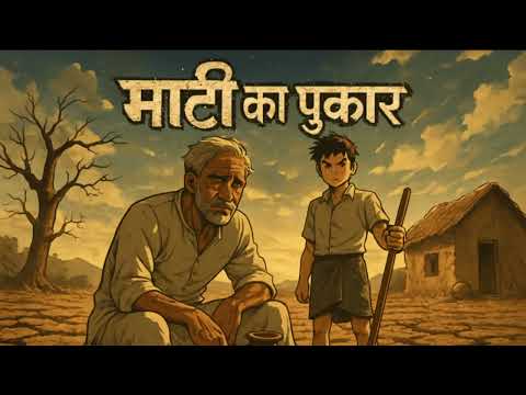माटी का पुकार। Hindi kahaniy ।moral stories। cartoon video #villagecomedy