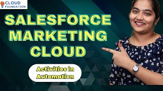 Activities in automation in SFMC | SFMC Online Tutorial | SFMC  Online Training | CloudFoundation