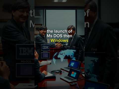 How Bill Gates Built Microsoft from Nothing! 💻🔥 #Shorts" #motivation