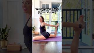 Pigeon Poses from Beginner ➡️ Advanced