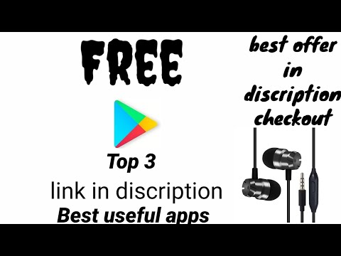 Top 3 usefull apps in playstore | best recording app | best organizer | free paid app legally