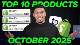 ⭐️ TOP 10 PRODUCTS TO SELL IN OCTOBER 2025 | DROPSHIPPING SHOPIFY