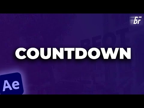 Create a Custom Countdown/Timer in Adobe After Effects (2 Minutes)