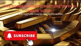 LIVE FOREX MARKET STRUCTURE 100 PIPS TRADE SETUP