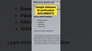 Google adsense id verification documents 2023 in tamil/ Shiji Tech Tamil