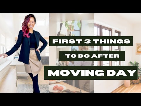 Settling In: 3 Essential Steps for a Smooth Transition After Moving Day 🏠✨