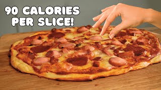 Low Calorie High Protein Pizza Recipe | Macro-Friendly Pizza Hack