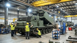 Inside the Modern Rocket Artillery Factory –How Heavy Missile Launch Systems Are Built(Full Process)