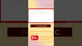 Pointers in C #cprogramming #cprogramminginhindi #computerengineering  #pointer #pointersinc