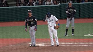 代走で登場した平沼翔太に送られる、古巣ライオンズファンの温かくて優しい拍手